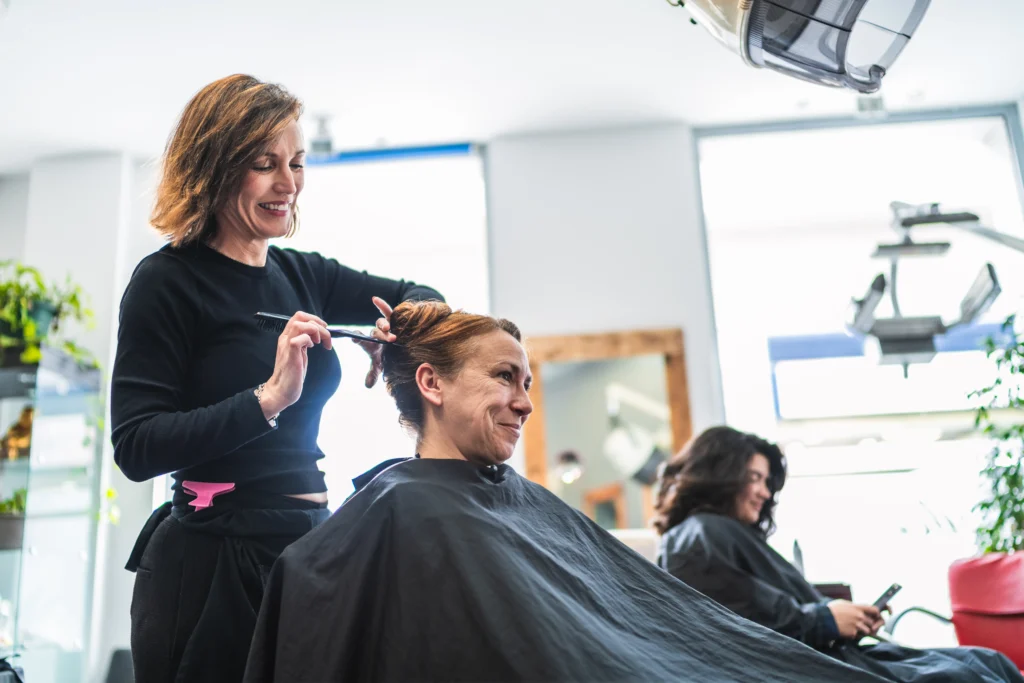 Women's Haircut services.